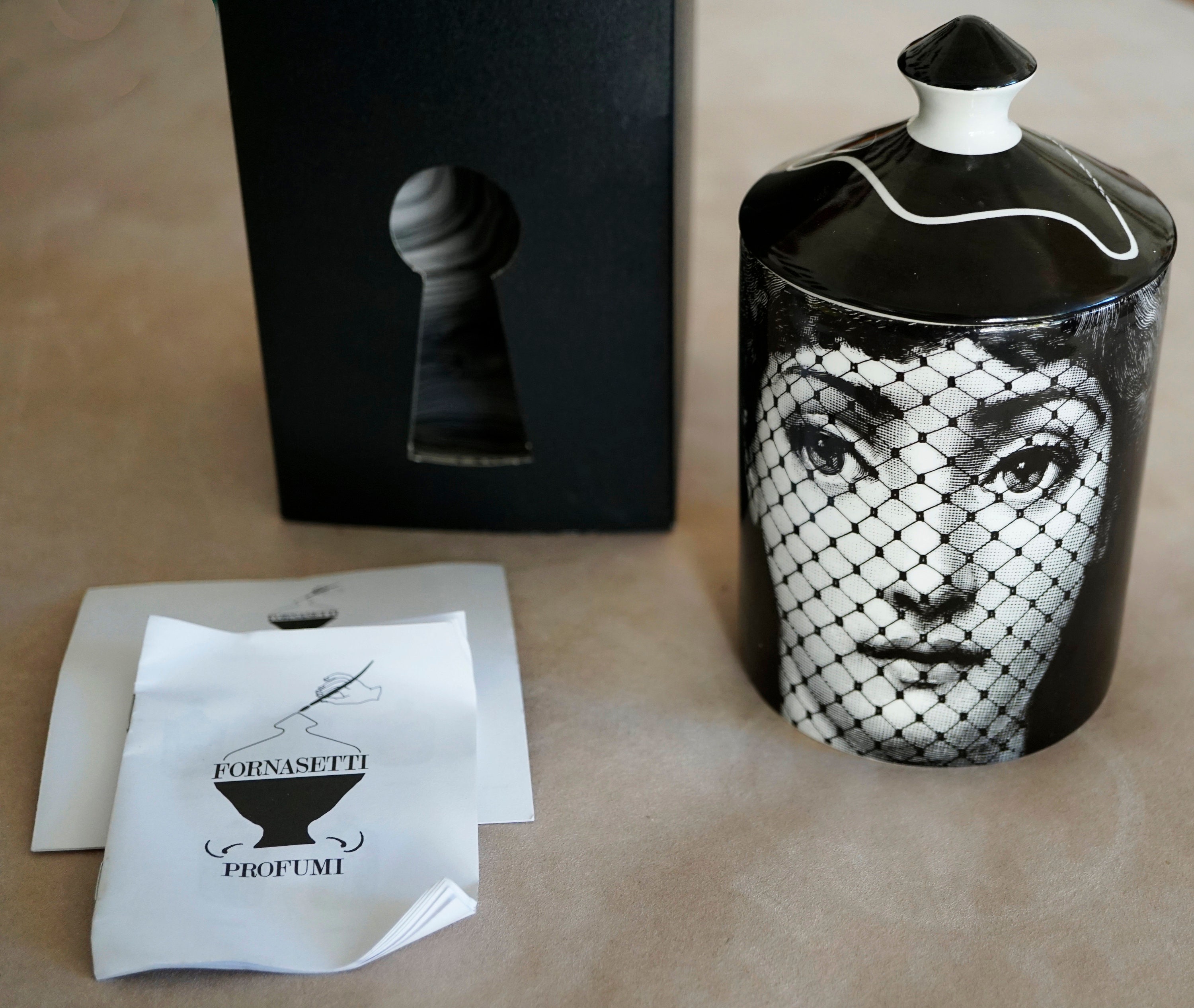 Fornasetti candle - Etsy