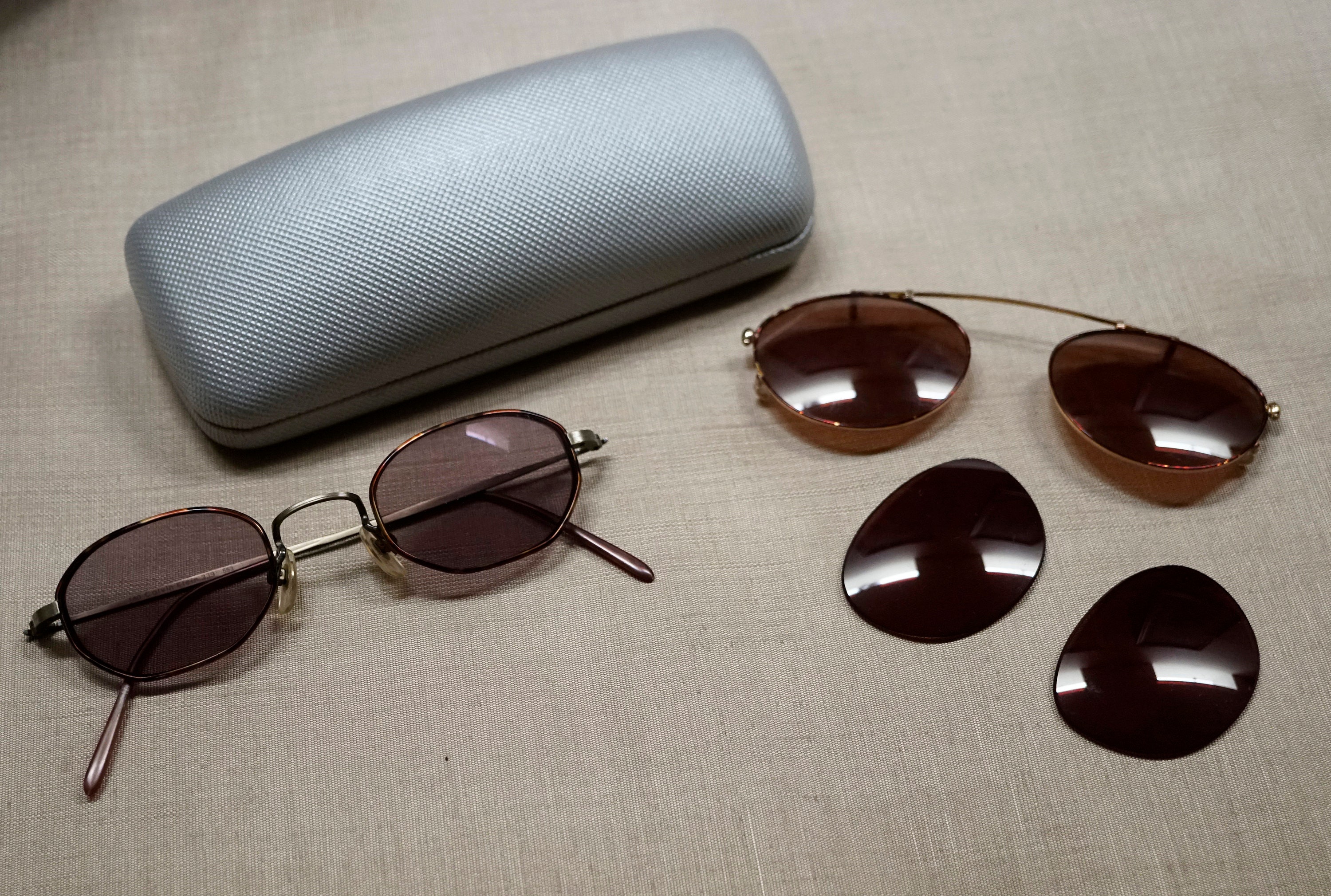 Vintage CALVIN KLEIN Sunglasses 339 553 Brown Tortoise Shell  display picture 1