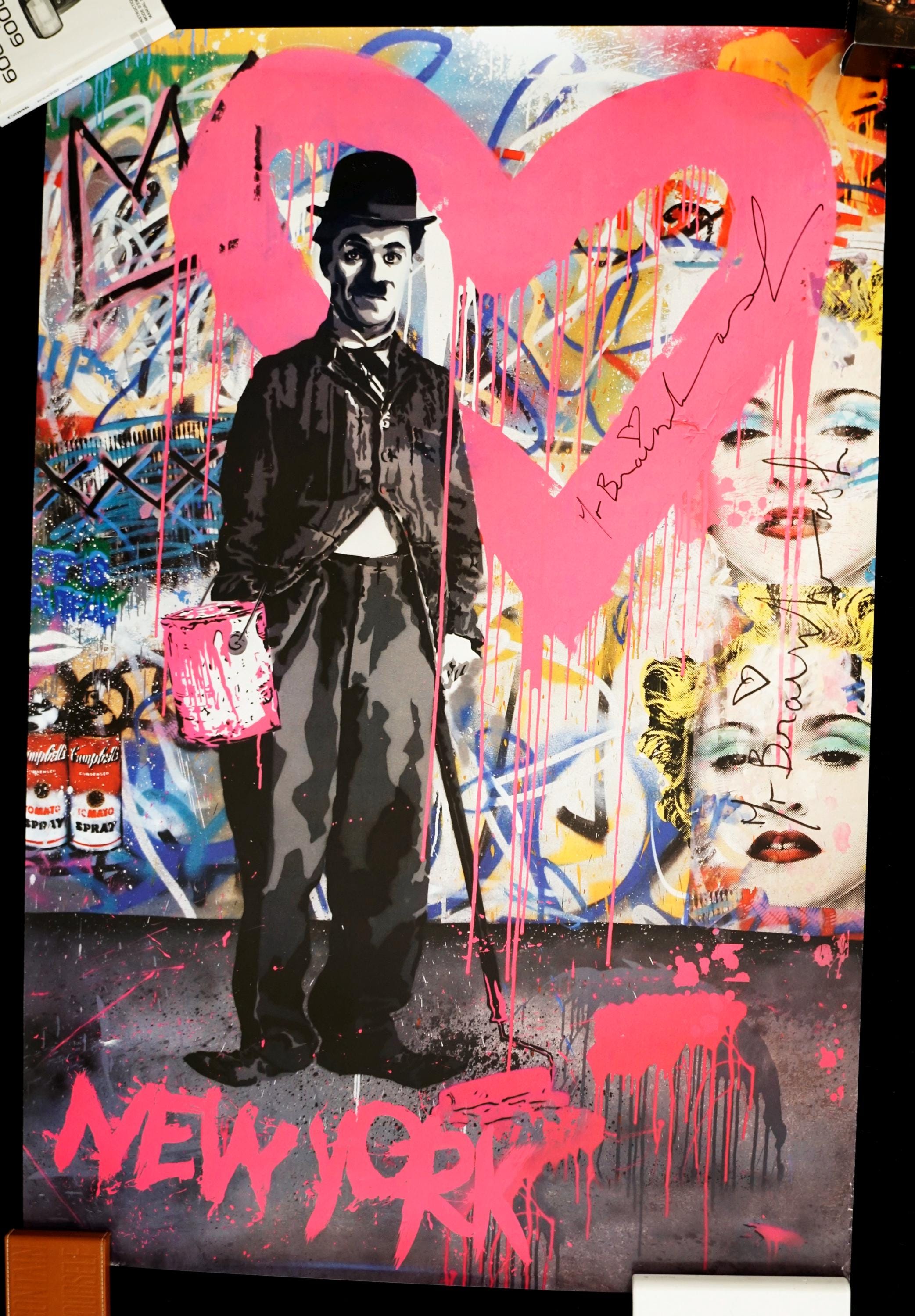 Mr brainwash print - Etsy 日本