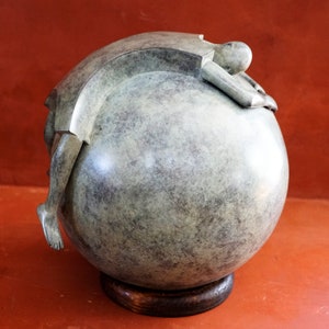 アーティスト JEAN-LOUIS CORBY による限定版サイン入り彫刻 – 私が愛する世界