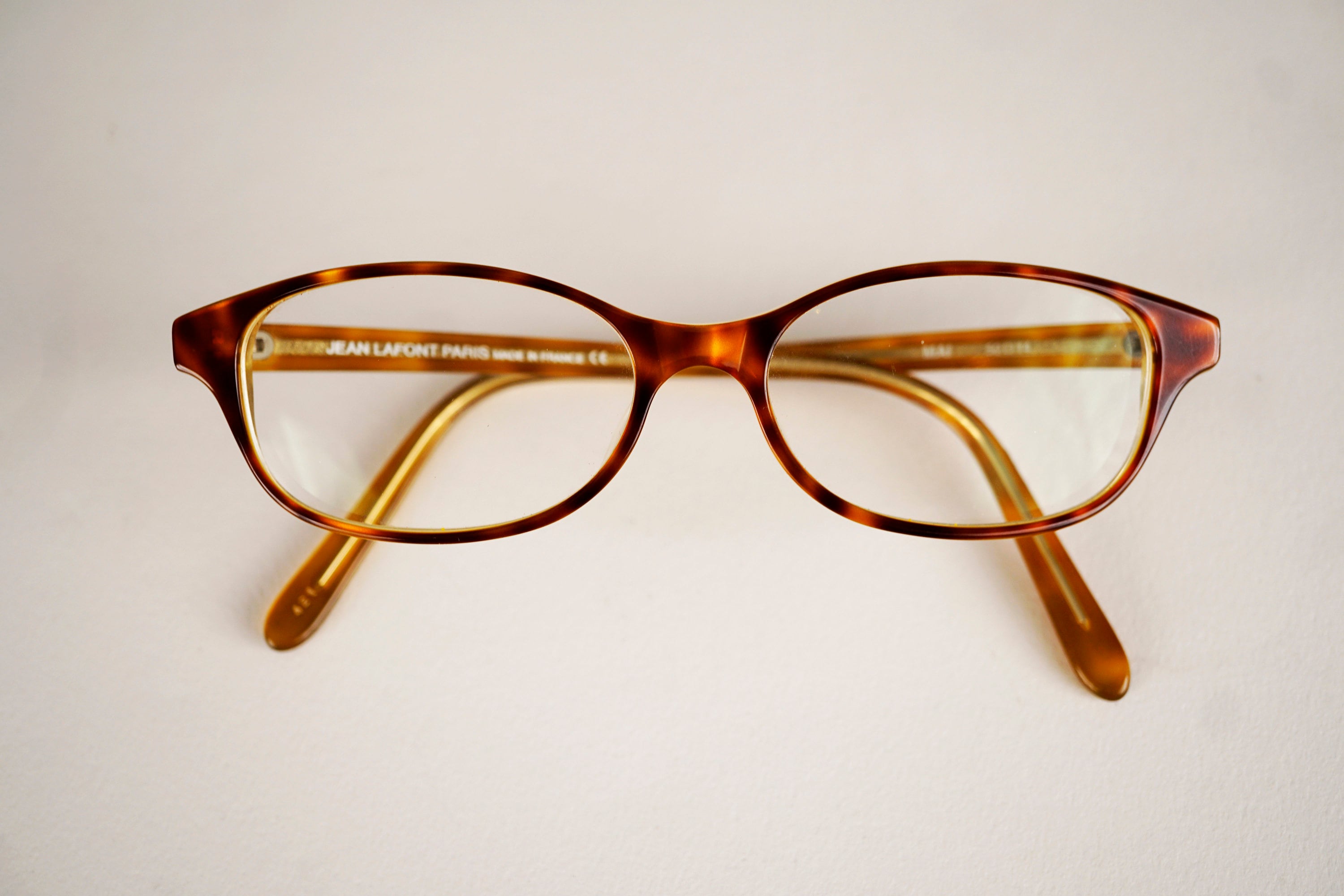 Jean Lafont Legende 743 Eyeglasses Brown Pink Tortoise Glasses Frames Lace EUC Lafont® Juliette Cat-Eye Eyeglasses - EuroOptica main image 4