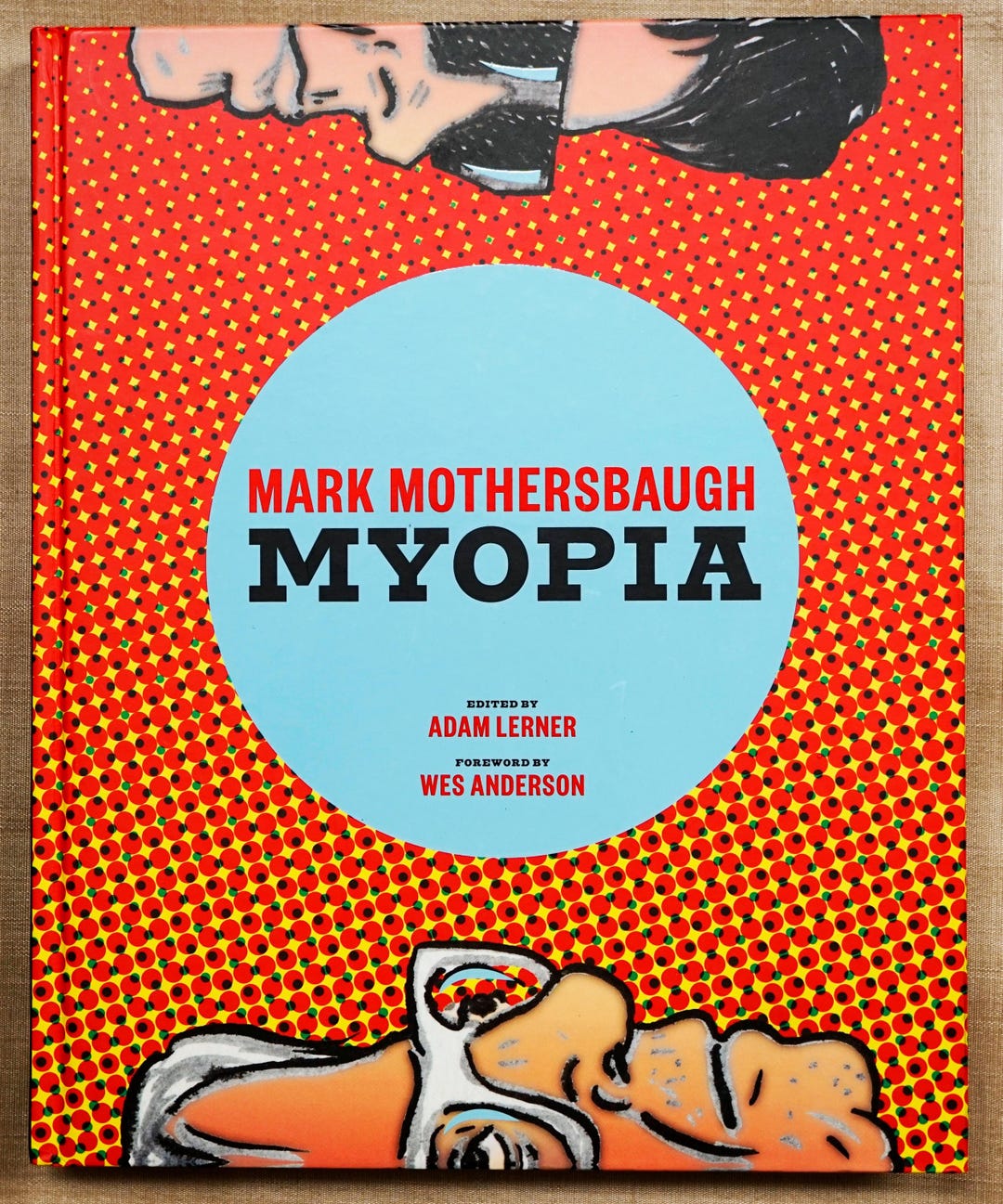 MYOPIA Hard Cover Book Signed By The Artist Mark Mothersbaugh DEVO myopia-hard-cover-book-signed-by-the-artist-mark-mothersbaugh-devo