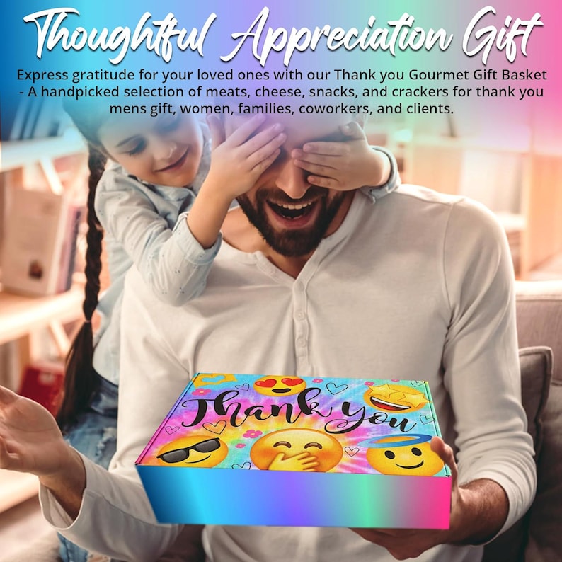 Thank You Gourmet Gift Box – Sausage, Cheese & Snacks - Etsy
