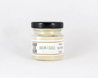 Healing Hemp Infused Pain Balm | 100% All Natural Pain Remedy - No Chemicals & No Preservatives