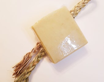 Sweet Grass Soap Bar - All Natural Ingredients