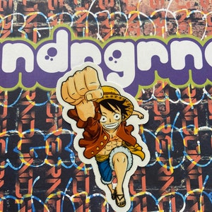 Luffy sticker