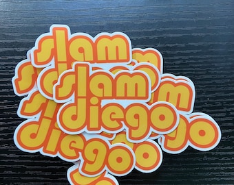 Slam Diego Aufkleber