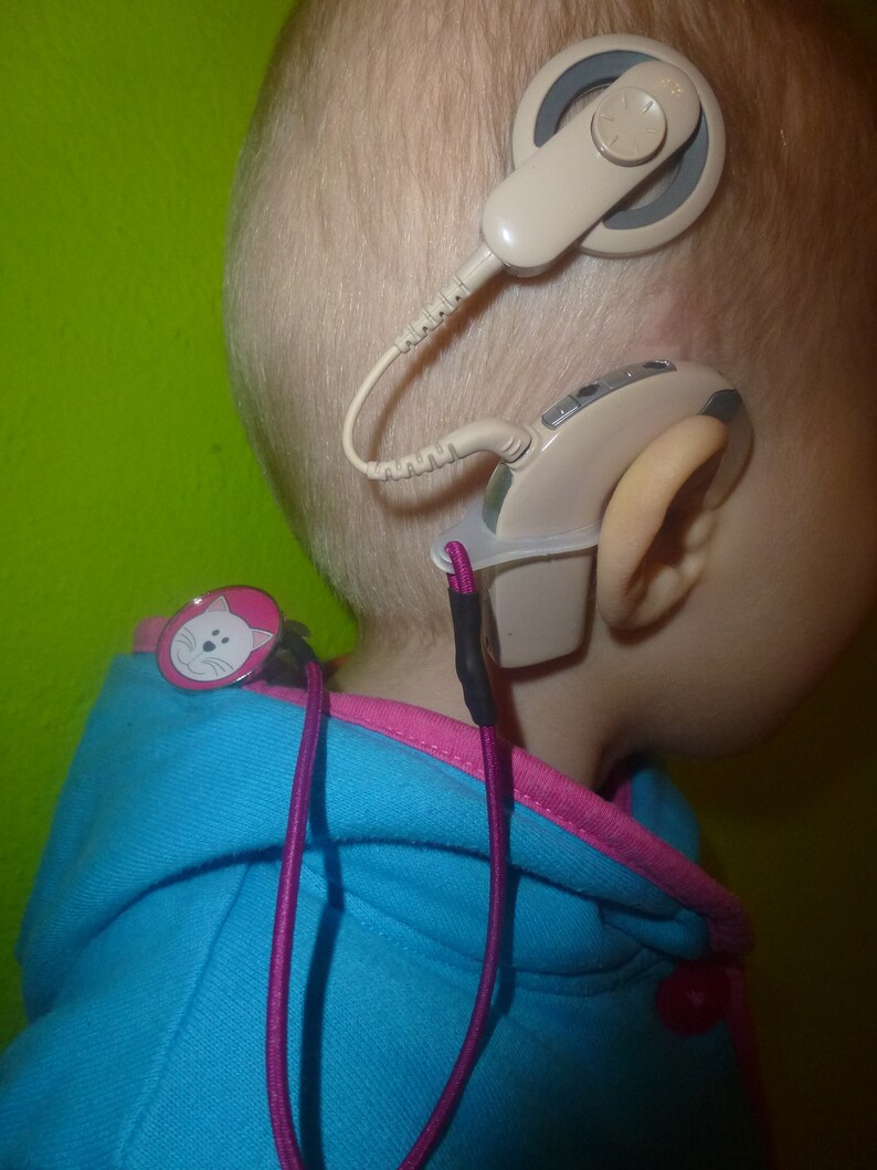 Children Safety Restraint Clips On Hearing Aids Monkey I