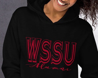 WSSU Alumni Unisex Hoodie WSSU Hoodie WSSU Sweatshirt Wssu Alumni Wssu Rams Ram Pride Ramily Wssu Etsy