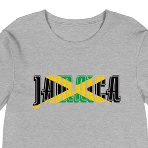 JAMAICA Unisex Long Sleeve Tee, Jamaica Shirt, Jamaica Tshirt, Jamaica T-shirt, Jamaica Tee, Jamaican Shirt, Jamaican Tshirt, Jamaican Tee