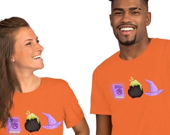Halloween Spell Unisex T-shirt, Halloween Shirt, Spell Shirt, Halloween T-shirt