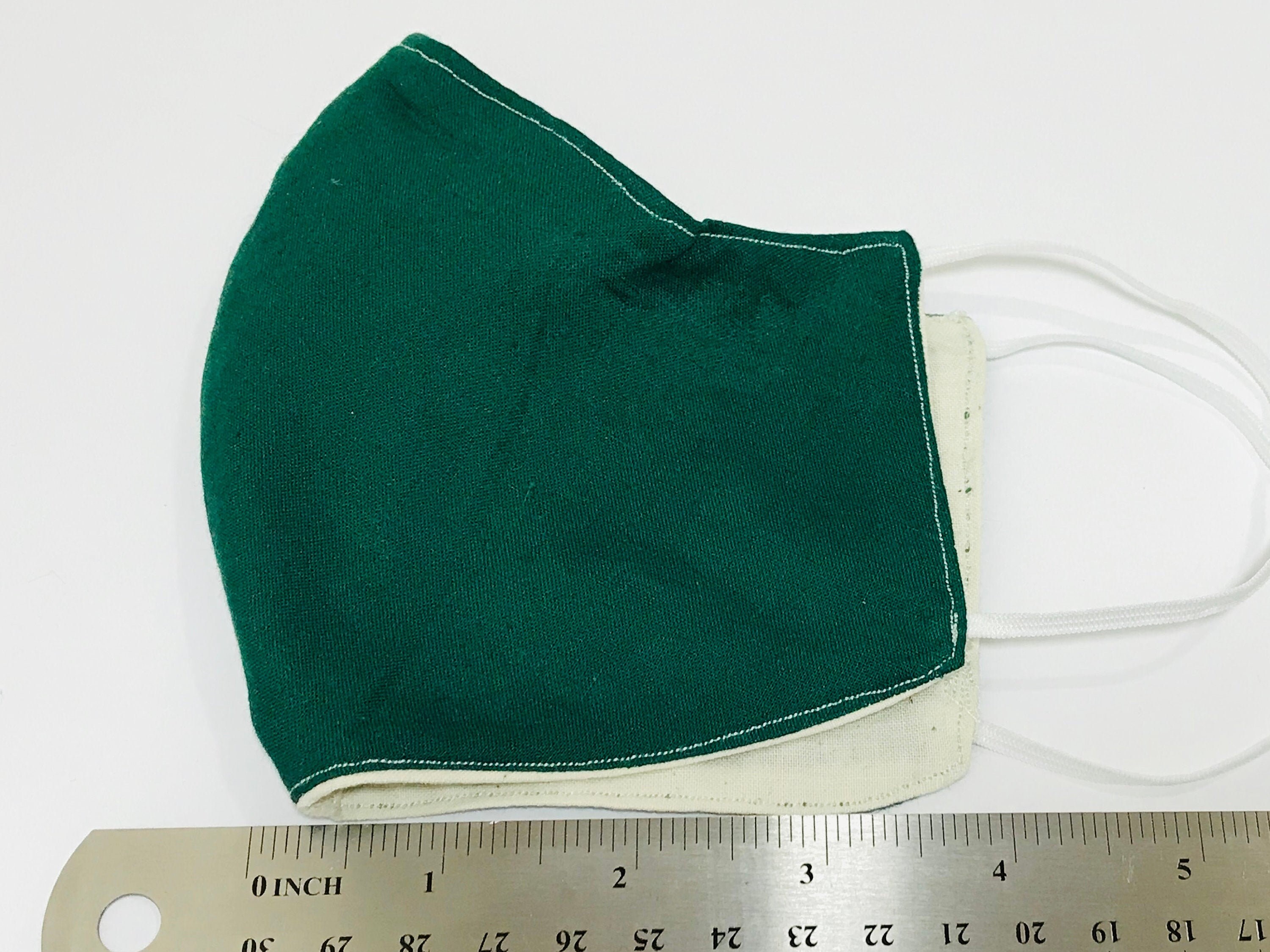 Emerald Green Face Mask Bone Face Mask Reversible Face Mask Etsy