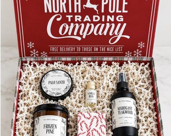 Holiday Ready Gift Box | Soy Candles, Room Spray, Incense (Val Viola Candles)