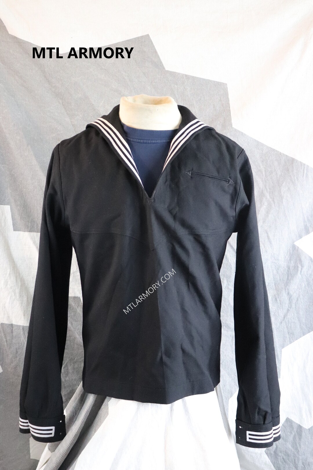 US Navy Wool Blues Jumper - Etsy