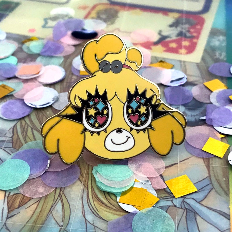 Animal Crossing Isabelle Hard Enamel Pin