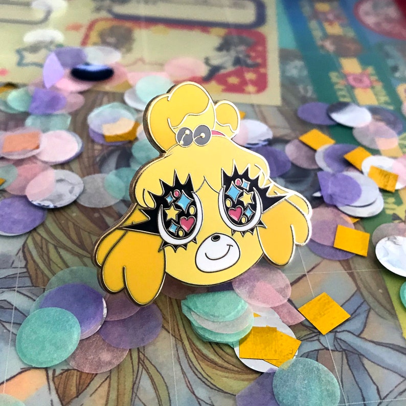 Animal Crossing Isabelle Hard Enamel Pin