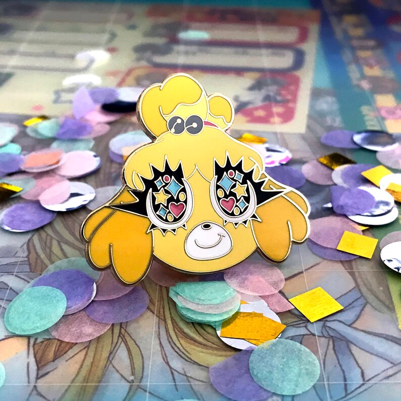 Animal Crossing Isabelle Hard Enamel Pin