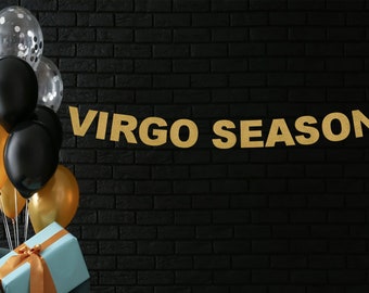 Virgo AF Banner, Virgo Party, Big Virgo Energy, 30th/21st...