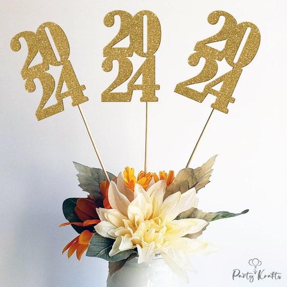 Graduation Decorations 2024, Graduation Centerpiece Sticks, Class of 2024,  Graduation Party Decorations, Graduation Party Decor, 2024 Grad -   Israel