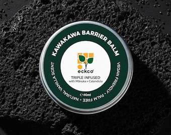 Kawakawa Barrier Balm | Triple Infused Mānuka & Calendula | Vegan Intensive Skin Salve | Plant Based NZ Native Skincare