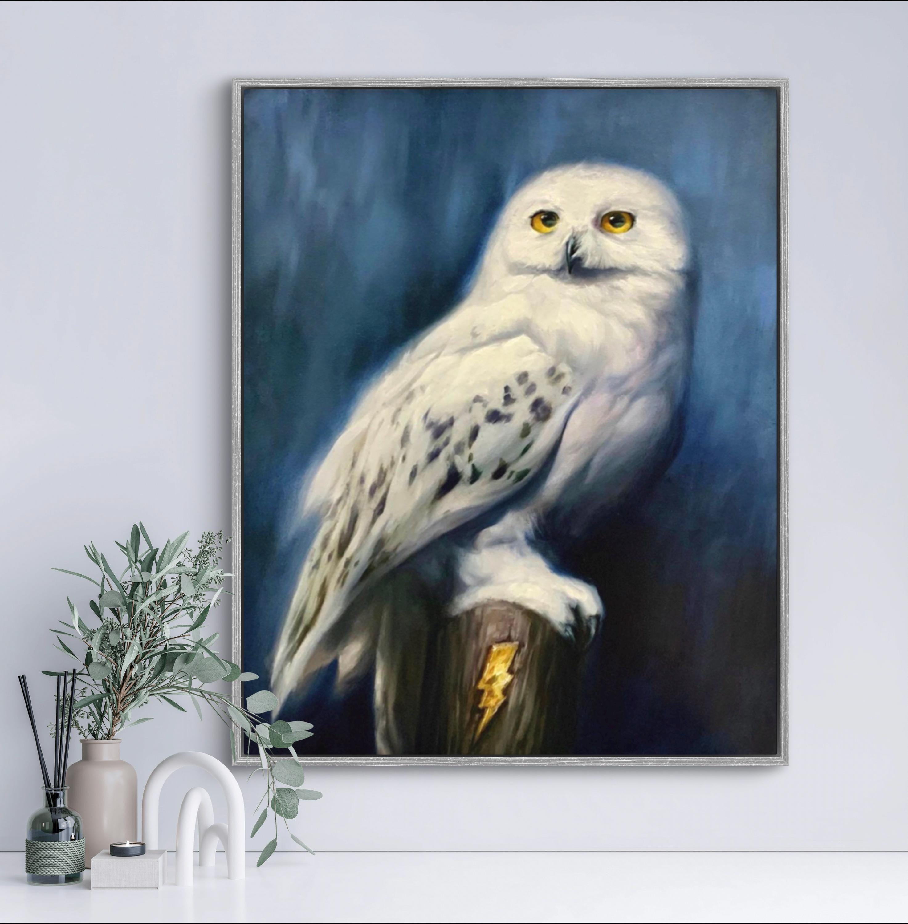 値下げ　アールビバン　版画　てぃんくる　SNOWY OWL 値下げ アールビバン 版画 てぃんくる SNOWY OWL - メルカリ