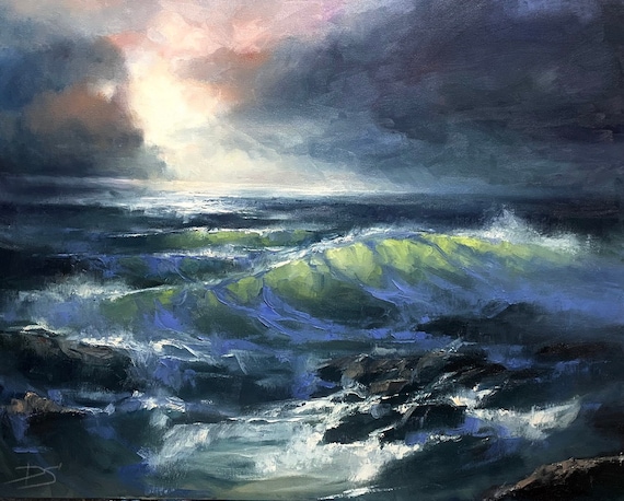Ocean artwork deals