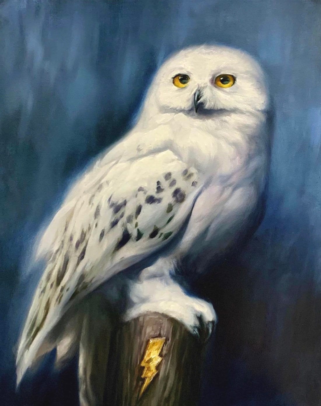 Chouette Hedwige Harry Potter Dessin Impression HEDWIG toile de hibou hibou Home Decor Art mural - Etsy Canada