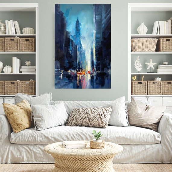ORIGINAL PAINTING - Foggy Giants 20x30” Acrylic on Canvas