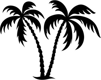 Laptop Stickers Retro Outrun Relax Tropical Decal Island Life Stripes Beach Vibes Palm Tree Sticker