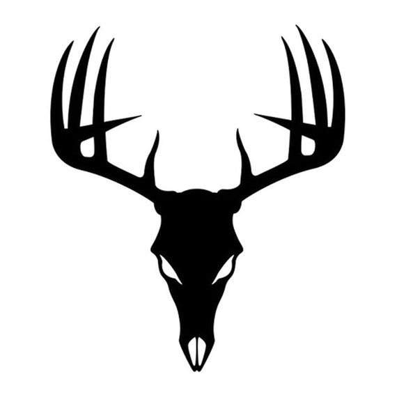 COLOR Deer Elk Antler Skull Vinyl Decal Sticker U Pick SIZE COLOR Deer Elk Antler Skull Vinyl Decal Sticker U Pick SIZE