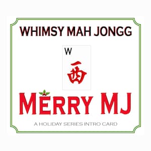 MERRY MJ  Intro to Whimsy MJ Christmas Themed Card