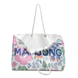 Floral MAHJONG TOTE for Tiles & Racks image 3