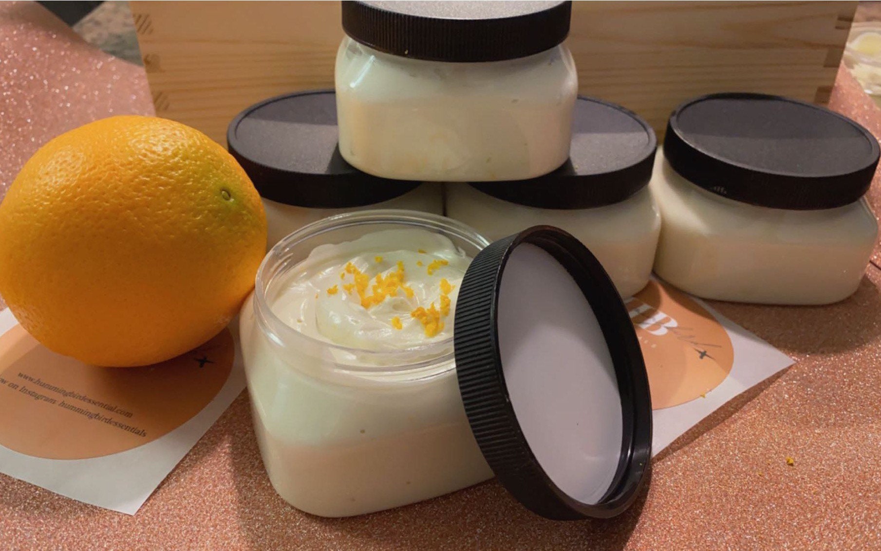 Orange Eczema Shea Butter Cream Etsy