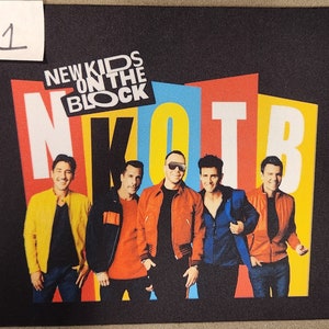 Customized NKOTB- New Kids On The Block- Mouse Pad