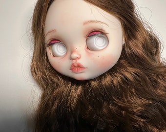 SOLD OUT! Custom Blythe doll ooak blythe face plate A