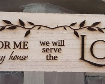 Christian Sign SVG, Scripture Laser Engrave file, Digital Download, Christian laser cut file, Bible verse svg