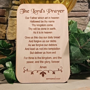 Lord's Prayer – The Well Creative Children's ministry