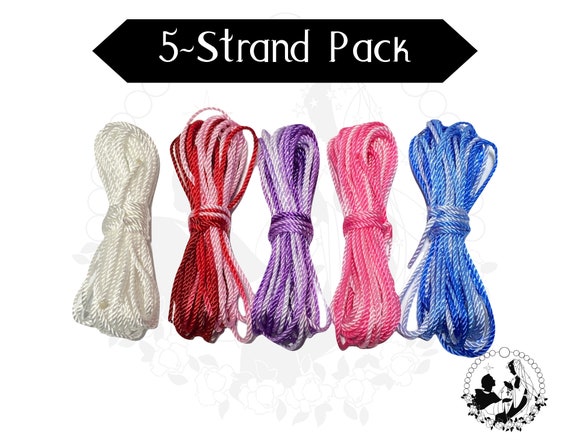 5-pack Rosary Twine, DIY Rosary, Marbled, 24 Twisted Nylon Cord, Rosary  Making Supplies, Individual Twine Strands, Bundle Pack -  Ireland