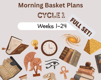 FULL SET Ancient History Morning Basket Plans