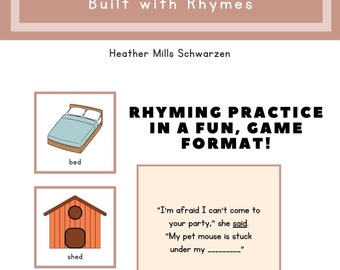Rhyming with SILLY SENTENCES game