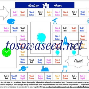 Classical Education Weeks 1-12 Review Game