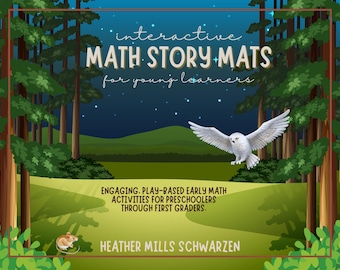 Interactive FALL Themed MATH story mats for young learners