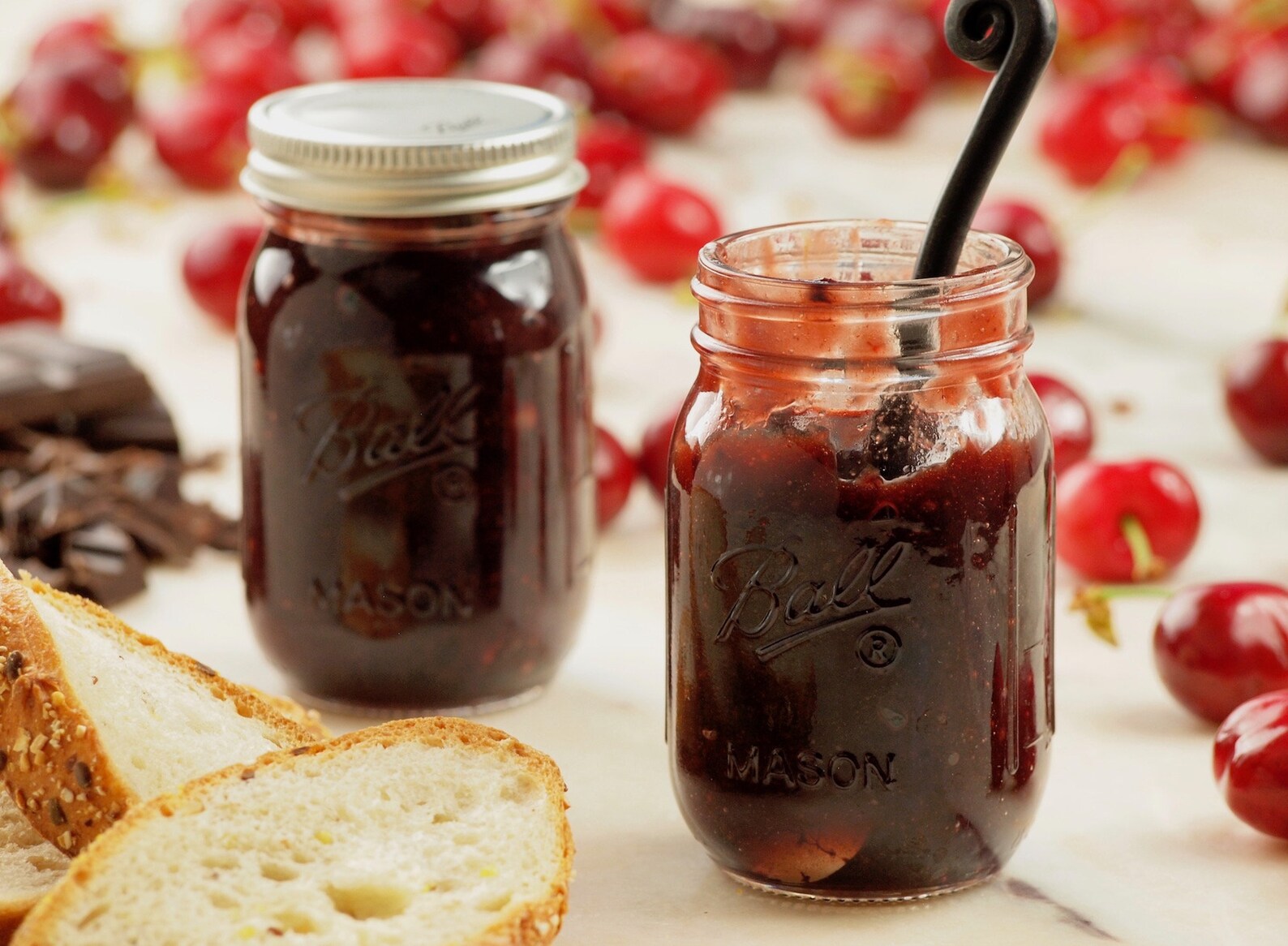 Chocolate Cherry Jam Etsy