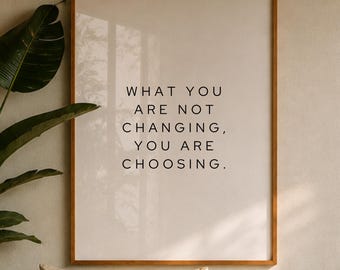 Quote Print | Minimalist Modern Wall Art (Instant Download)