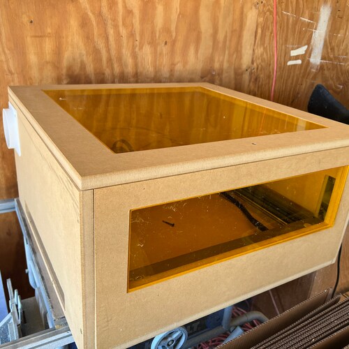 XTOOL D1 Laser Engraver Enclosure Fume Hood Kit Acrylic Etsy