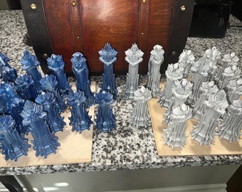 Chess Set Palladin Knights 3D Printed