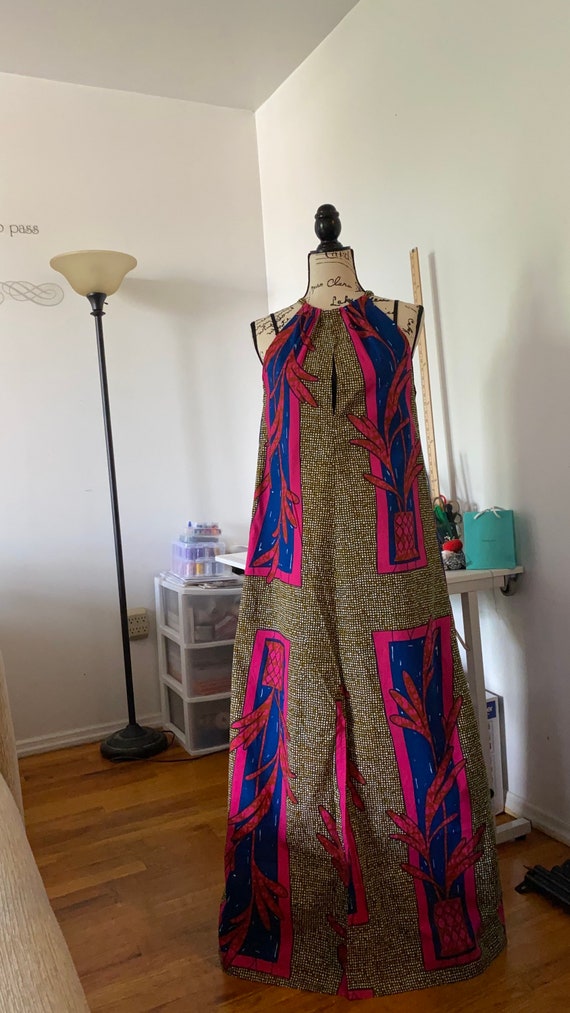 Chitenge Maxi Dress - Etsy
