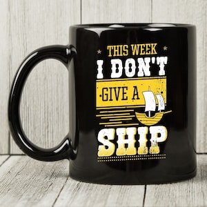 Diese Woche verschenke ich keinen Schiffsbecher, lustige Seezeit Booting Tasse für Pontooning Liebhaber, Sea Life Boot Geschenkidee für Pontonbesitzer und Captai