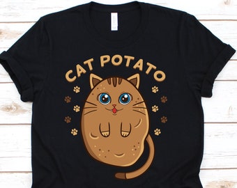 sad potato cat