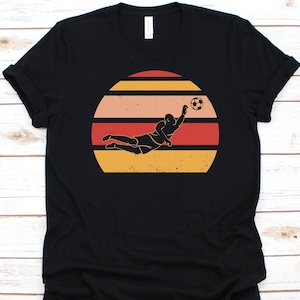 Goalie Retro Vintage Shirt, Soccer Player Gift, Soccer Ball, Goalkeeper Shirt, Soccer Goalie, Football Game, Goaltender Shirt, Goal Defender
